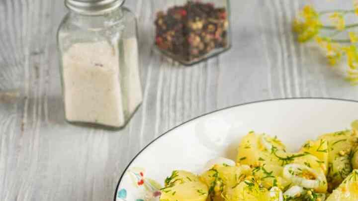 Ensalada de papas francesa