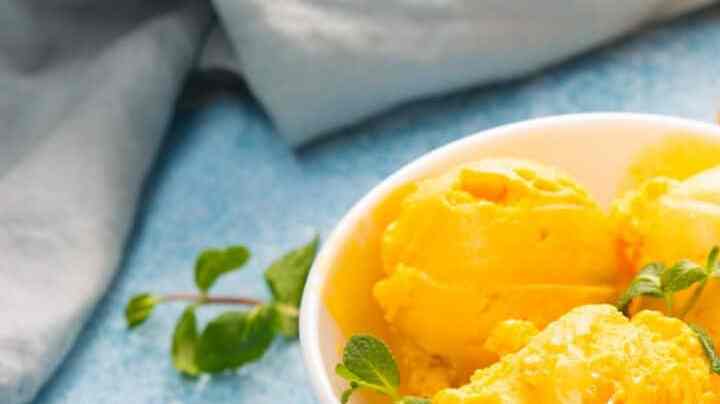 sorbete de mango