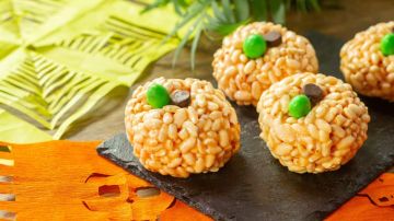 calabazas de arroz inflado