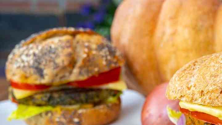 Hamburguesa de calabaza