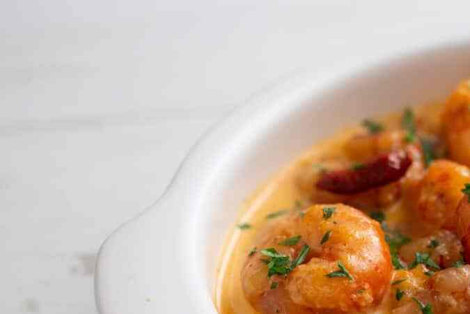 camarones al chipotle