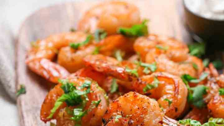 Camarones al mojo de ajo