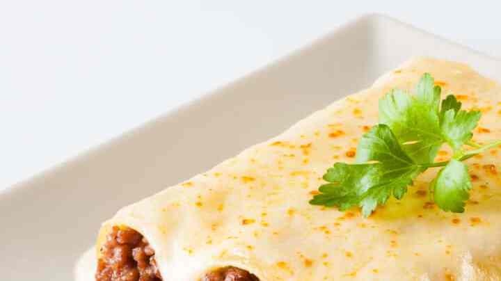 Canelones de carne