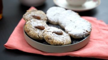 galletas de almendras vegana