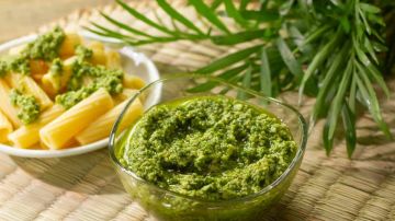 pesto de cilantro