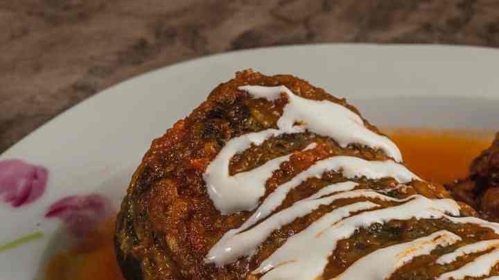 Chile relleno de carne