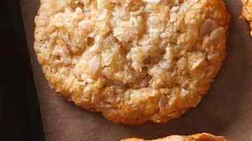 Galleta de avena y coco