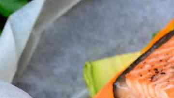 Papillote de salmón