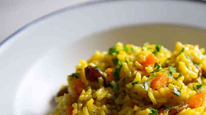 arroz al curry