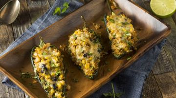 chiles rellenos de atún