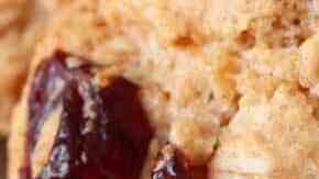 galletas de avena y arándanos