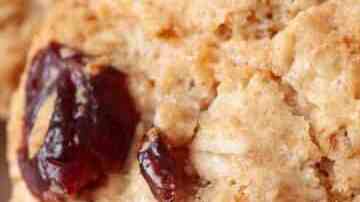 galletas de avena y arándanos