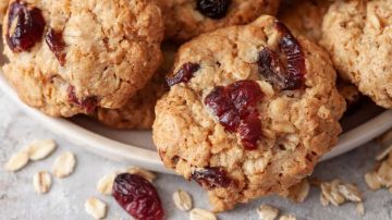 galletas de avena y arándanos