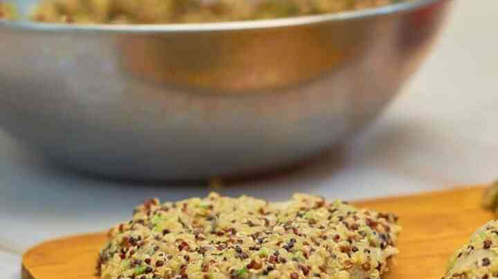 hamburguesa de quinoa