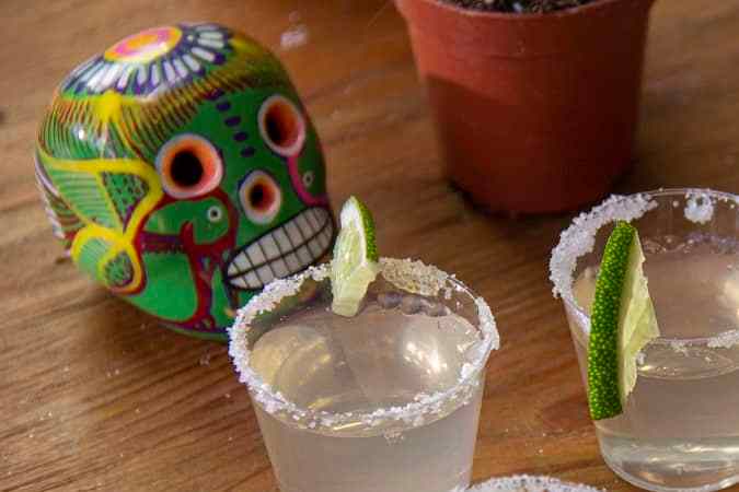 Jelly shot de margarita