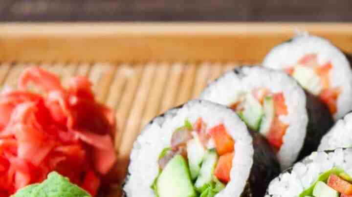 sushi vegetariano