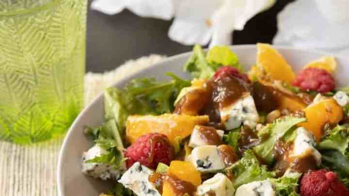 ensalada agridulce con queso