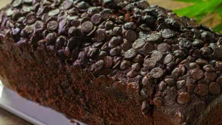 pan de plátano y chocolate