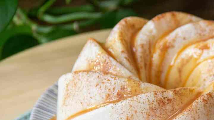 gelatina de arroz con leche y cajeta