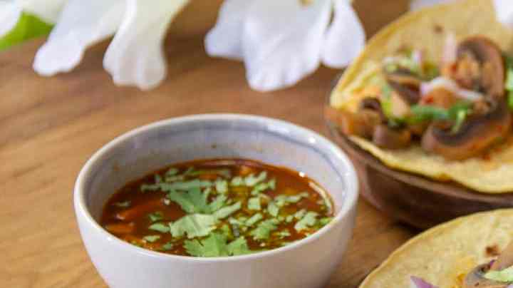 Birria de champiñones