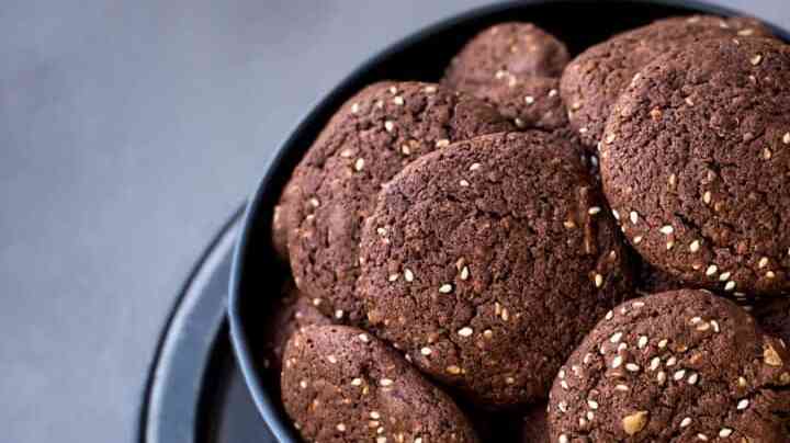 galletas de chocolate veganas