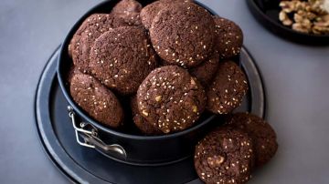 galletas de chocolate veganas