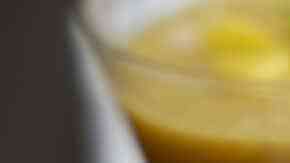 batido de melocotón y mango