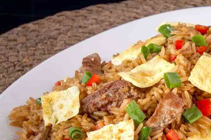 arroz chaufa de carne