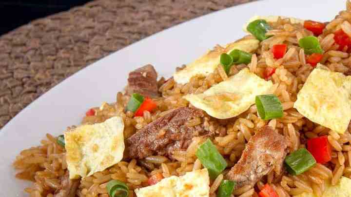 arroz chaufa de carne