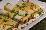 Enchilada veganas