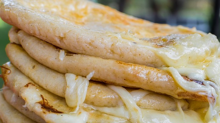 Pupusas de queso