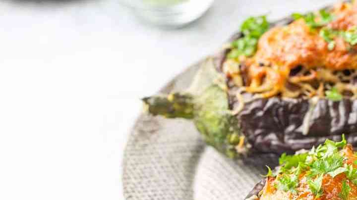 berenjenas rellenas de setas