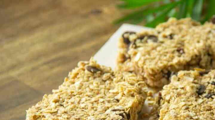 BARRITAS ENERGÉTICAS DE AVENA, ARÁNDANOS Y CHOCOLATE