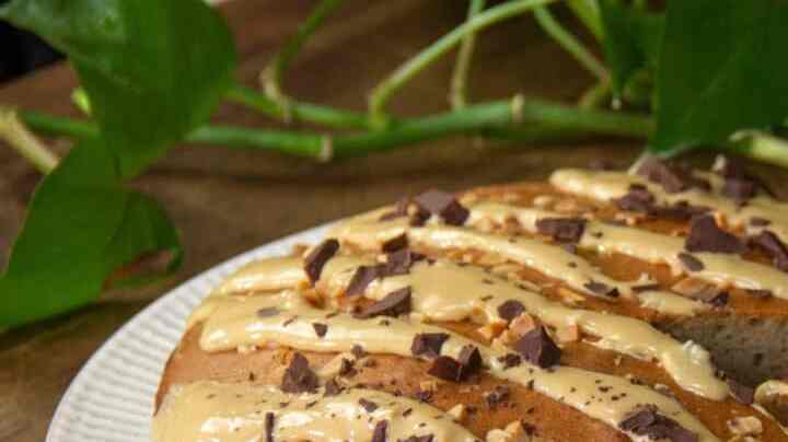 pastel de almendras y chocolate keto