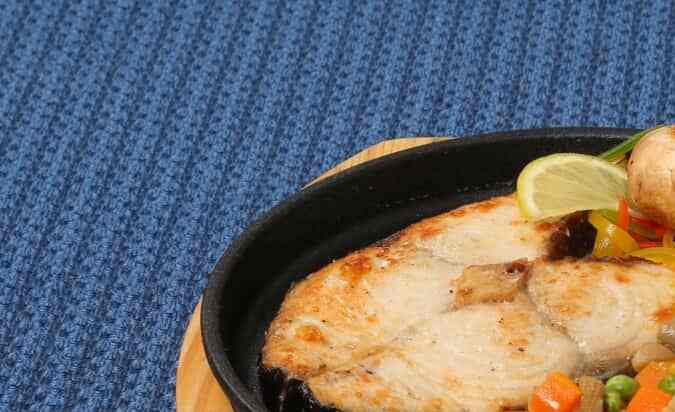 emperador a la plancha