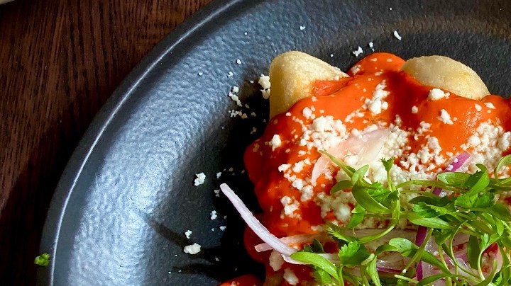 enchiladas de camarones