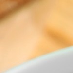 plato de crema de calabaza y jengibre