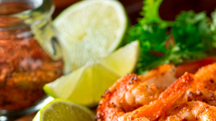 deliciosas gambas cajún