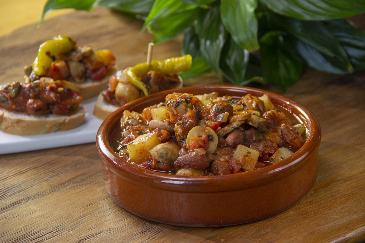 Receta de setas a la vizcaína