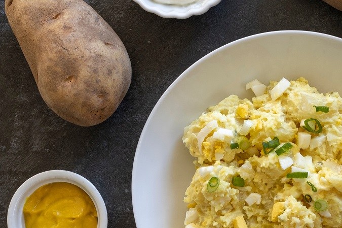ensalada de papas americana