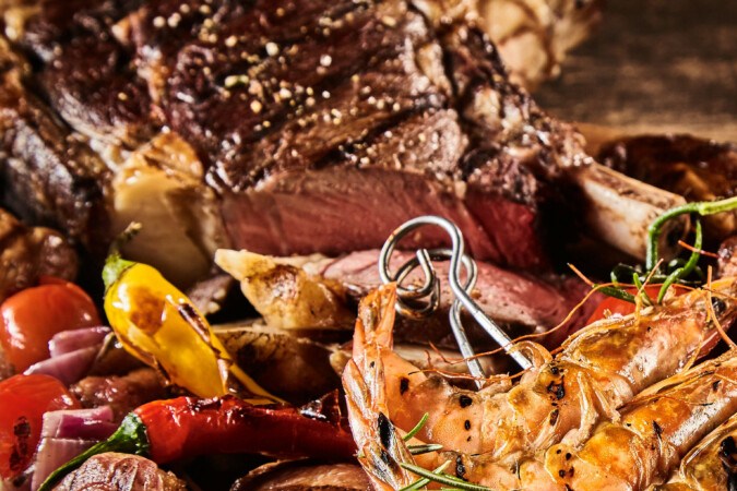 Parrilla mar y tierra venezolana