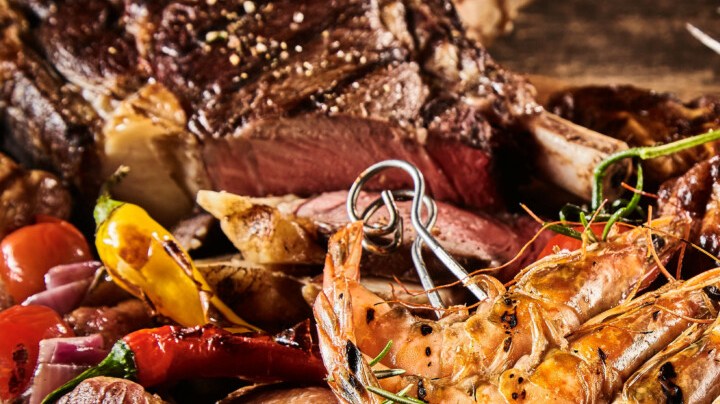 Parrilla mar y tierra venezolana