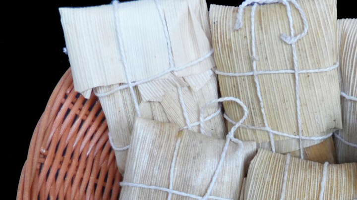 Cachapa de hoja venezolana