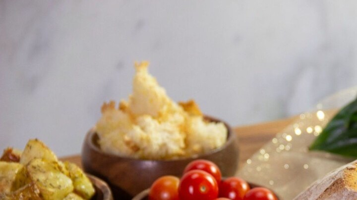 fondue de queso en pan