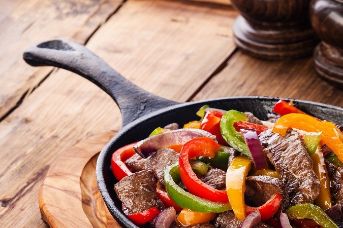 Fajitas de carne