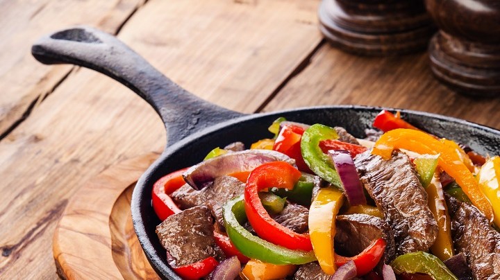 Fajitas de carne