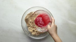 Galletas red velvet con chocolate blanco