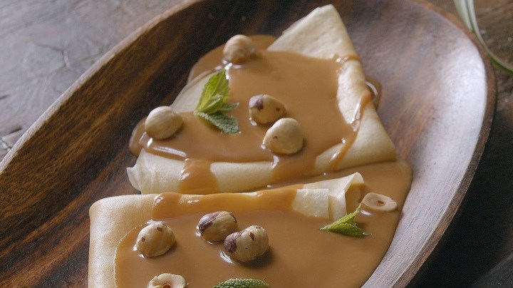 panqueque de dulce de leche