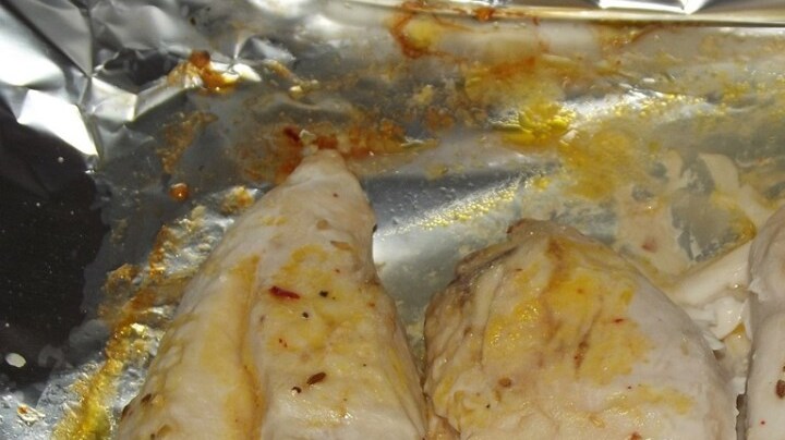 Pechuga de pollo al horno