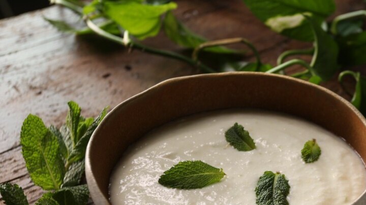 mousse de yogur y cítricos